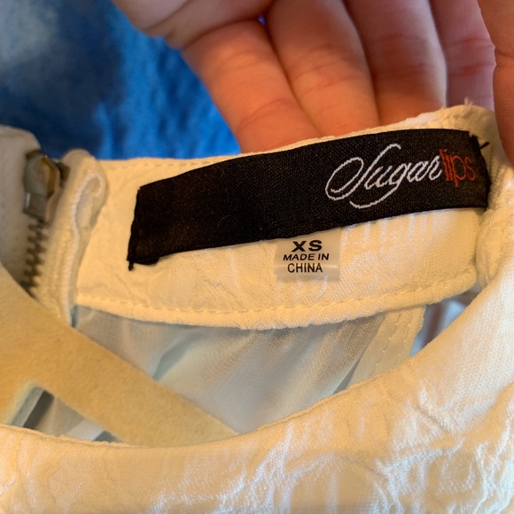 🕊️ SUGARLIPS WHITE DRESS - Picture 4 of 4